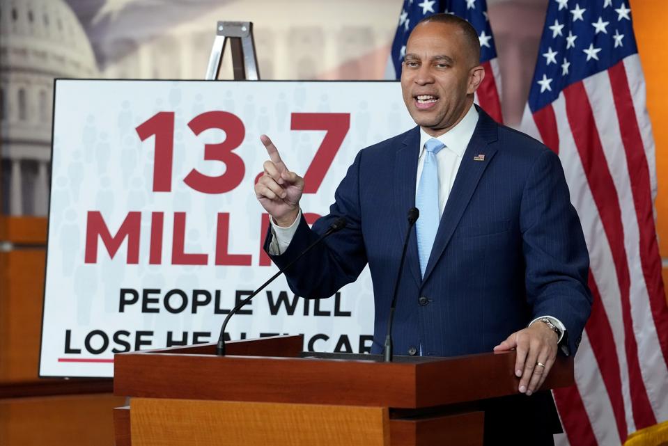 House Minority Leader Jeffries Holds Press Conference