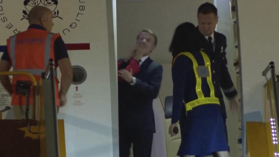 Macron First Lady Video