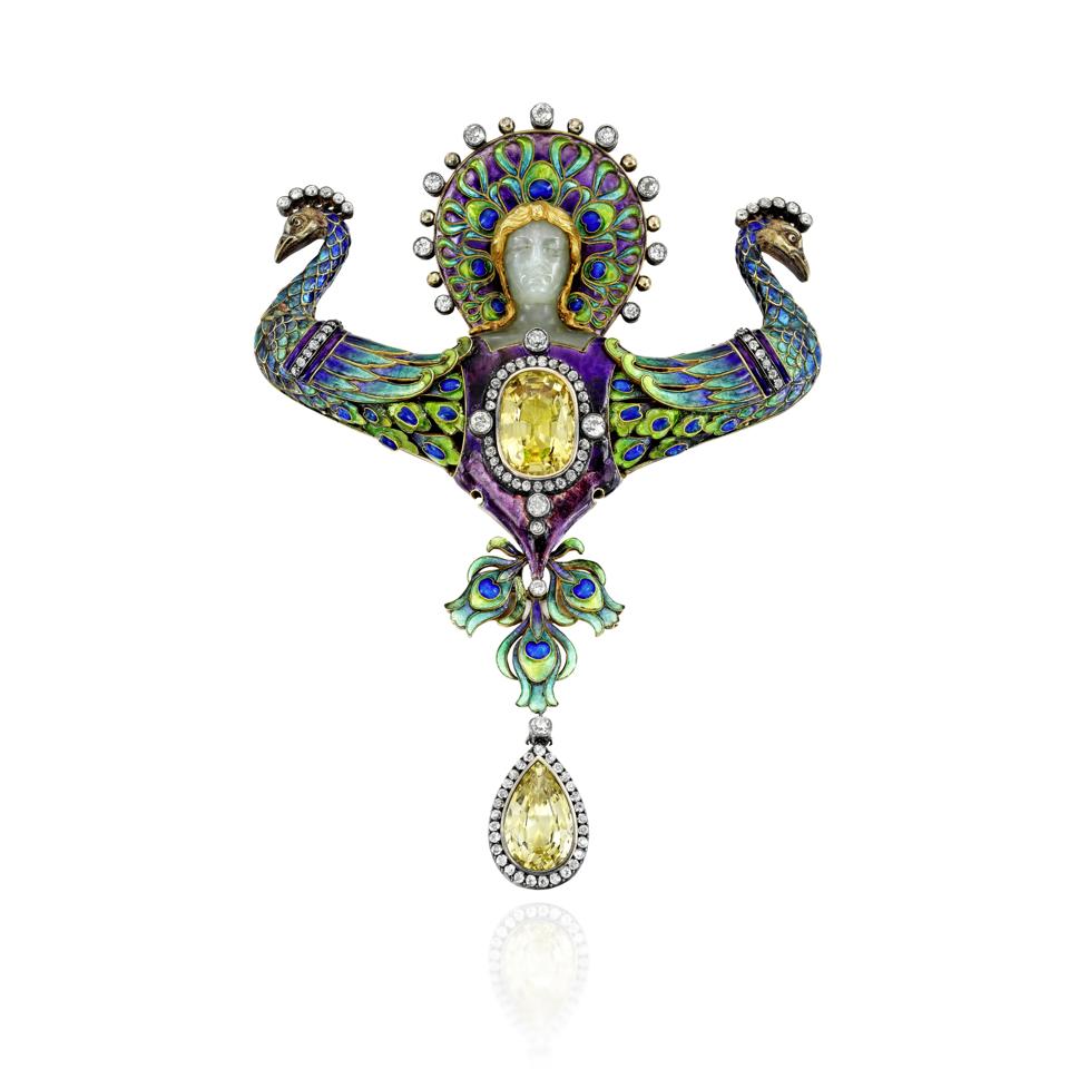 Boucheron Art Nouveau ‘Juno’ pendant, circa 1900, fetches $508,500
