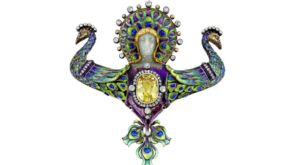 Boucheron Art Nouveau ‘Juno’ pendant, circa 1900, fetches $508,500