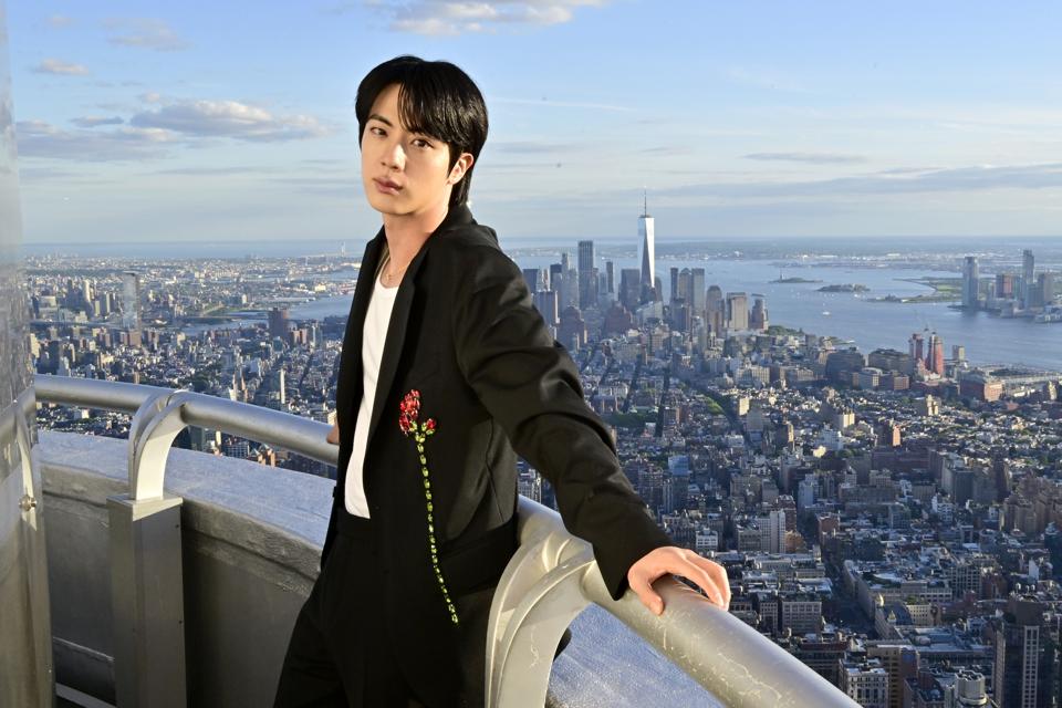 BTS' Jin Lights the Empire State Building in Celebration of Second Solo Album Echo