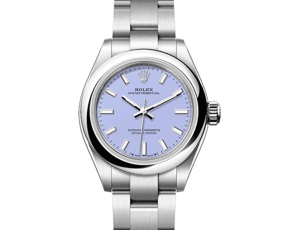 Rolex OP with lavender dial