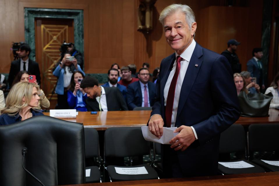 Mehmet Oz Testifies In Senate Nomination Hearing To Be Administrator Of The Centers For Medicare And Medicaid Services