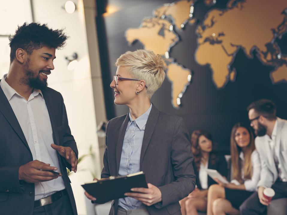 Business people working