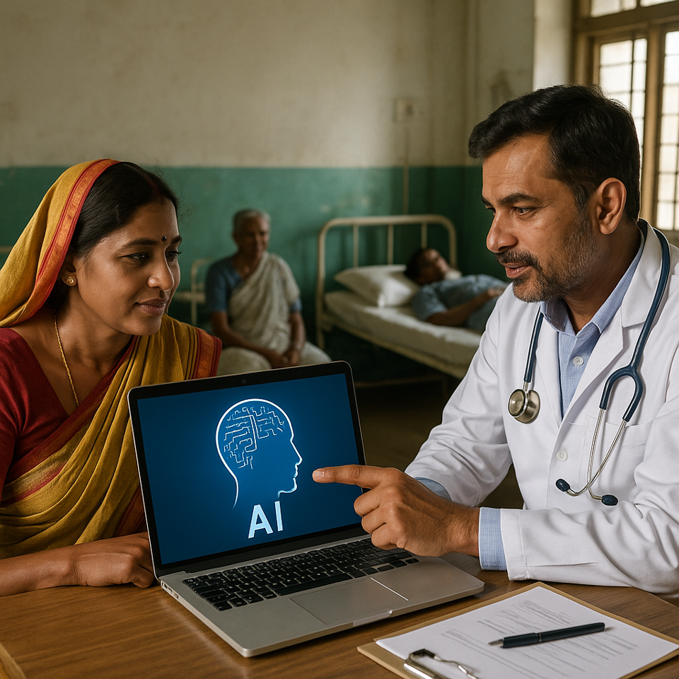 Collaboration and AI in Indian health care