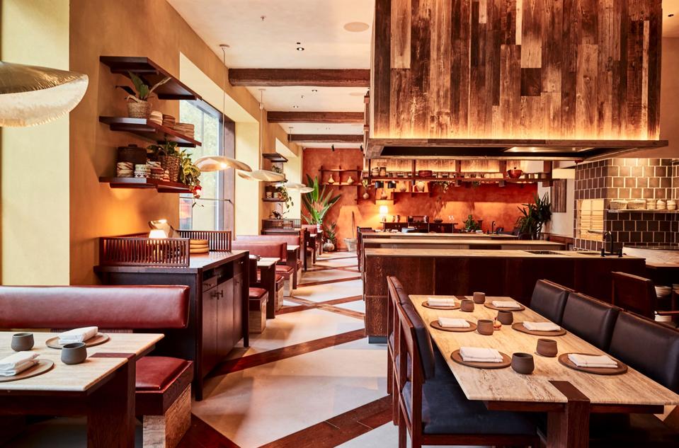 KOL restaurant dining room