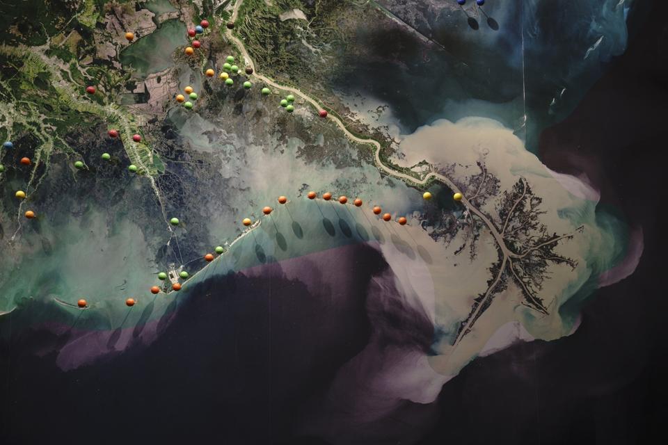 Combination Of Rising Sea Levels And Subsiding Land Endanger Louisiana Coast