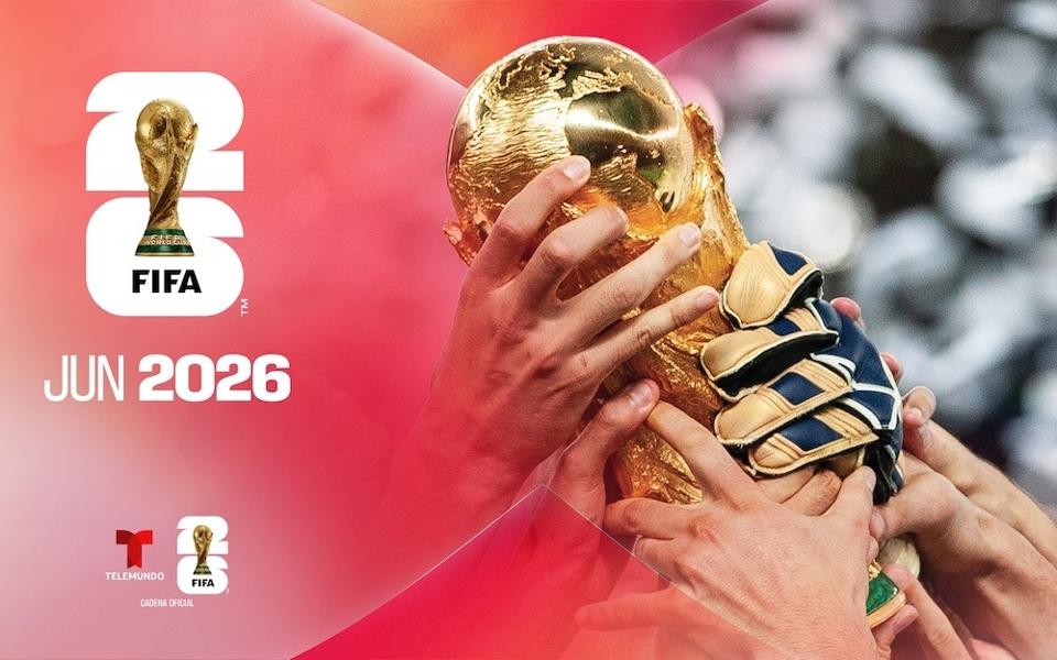 Telemundo promotional image of the FIFA World Cup 2026