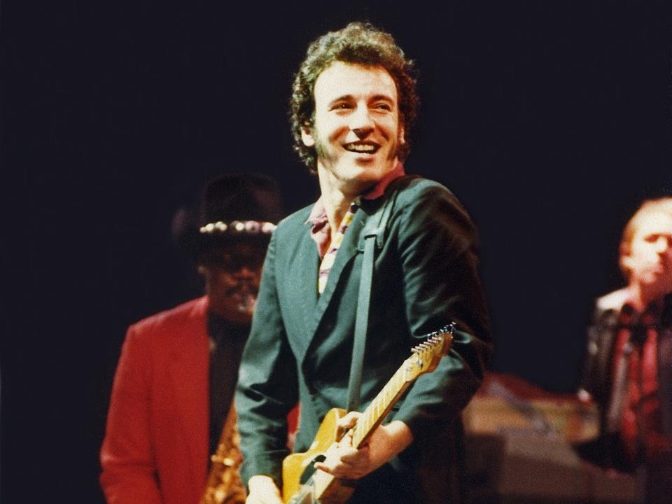 Bruce Springsteen Performs At Wembley Arena In 1981
