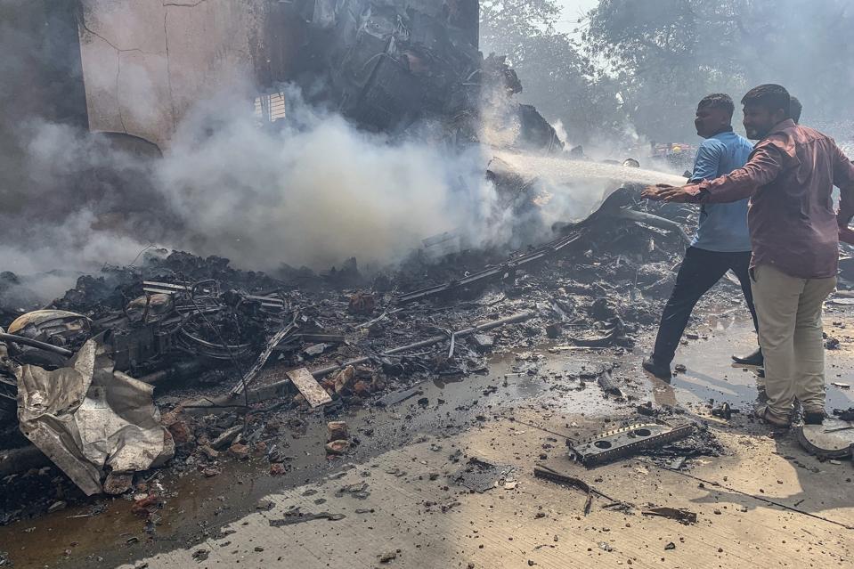 INDIA-AVIATION-CRASH