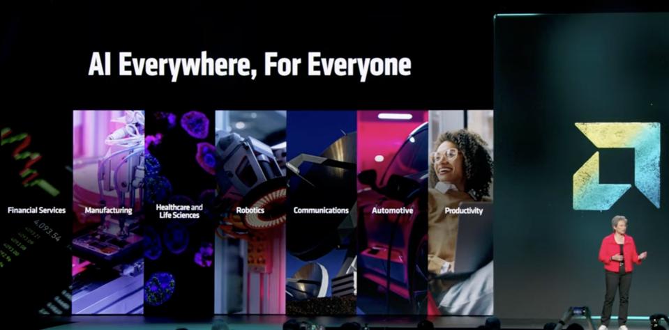 Dr. Lisa Su, Chairman and CEO of AMD kicked off the event.