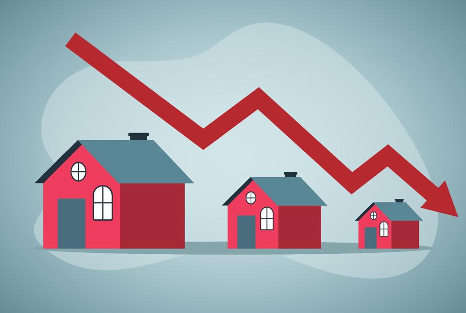 Housing price falling down