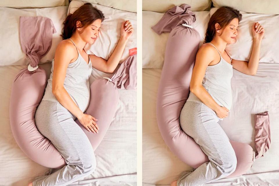 Belly Bandit Side Sleeper Pregnancy Pillow Cuddle Pillow