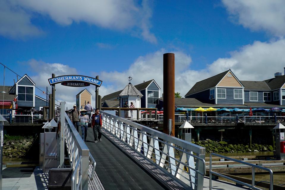 Fisherman's Wharf in Steveston           