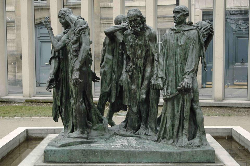 The Burghers of Calais.