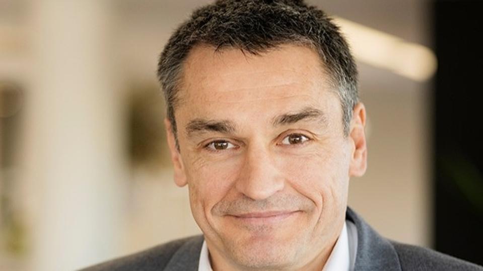 Close-up of Frédéric Chevalier from Lagardère Travel Retail