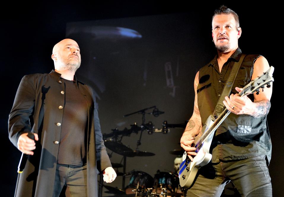 Disturbed Perform At The O2 Apollo Manchester