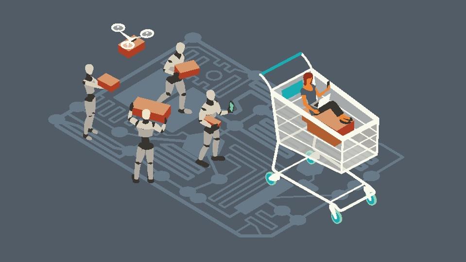 AI recommendation engine robots