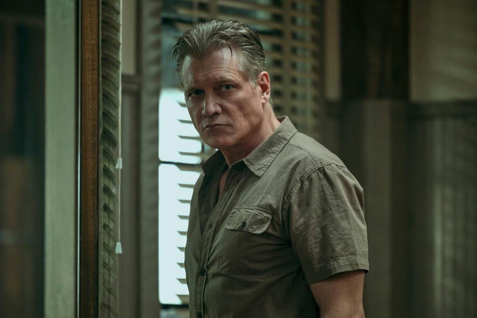 The Waterfront. Holt McCallany as Harlan Buckley in episode 101 of The Waterfront.