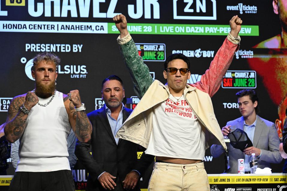 Jake Paul Julio Cesar Chavez Jr. Press Conference