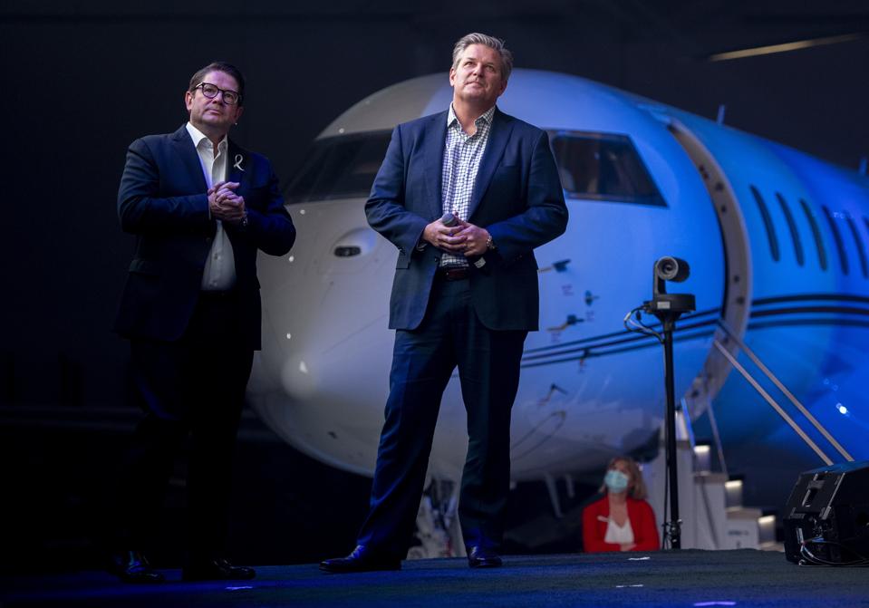 Bombardier NetJets Global 7500 Delivery Ceremony