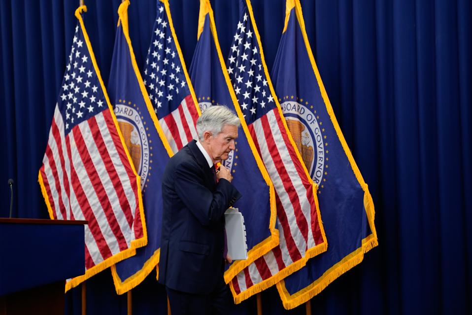 Fed Chair Powell Holds News Conference Following FOMC Rate Decision