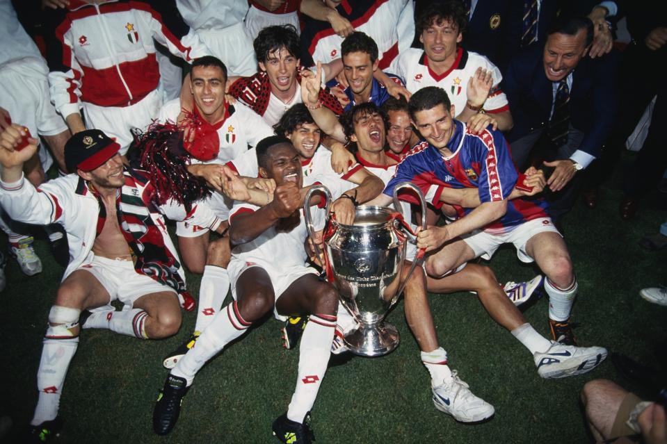 Soccer - 1994 UEFA Champions League Final - AC Milan vs FC Barcelona