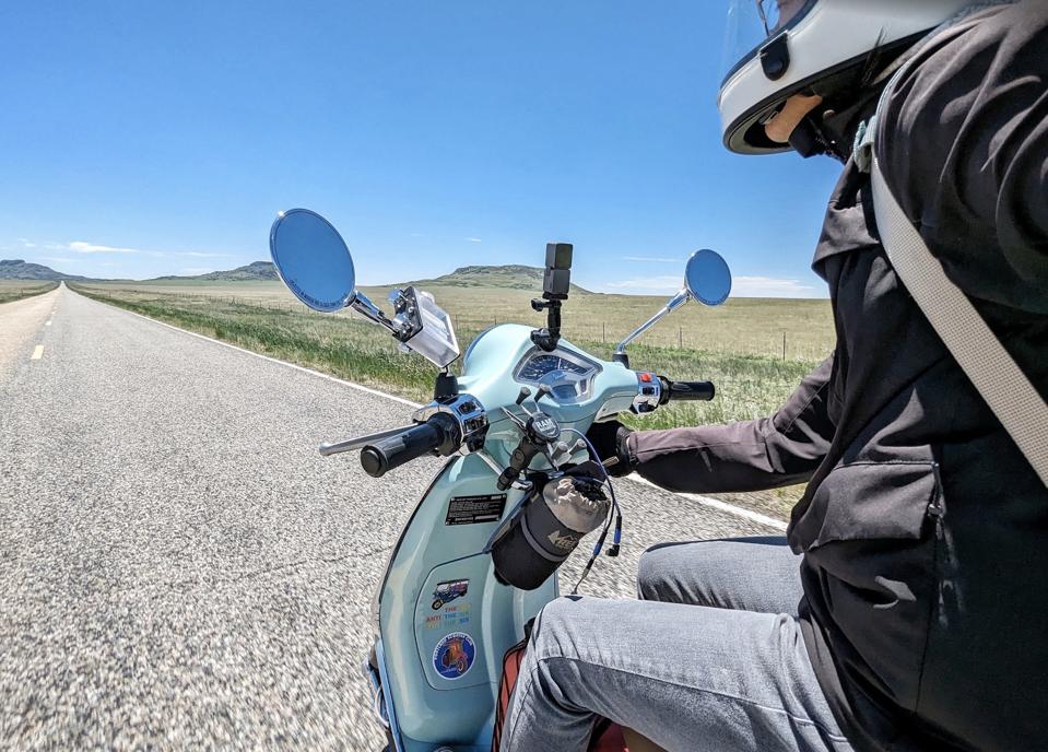 Scooter Cannonball race