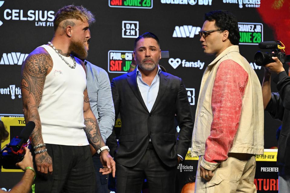 Jake Paul Julio Cesar Chavez Jr. Press Conference