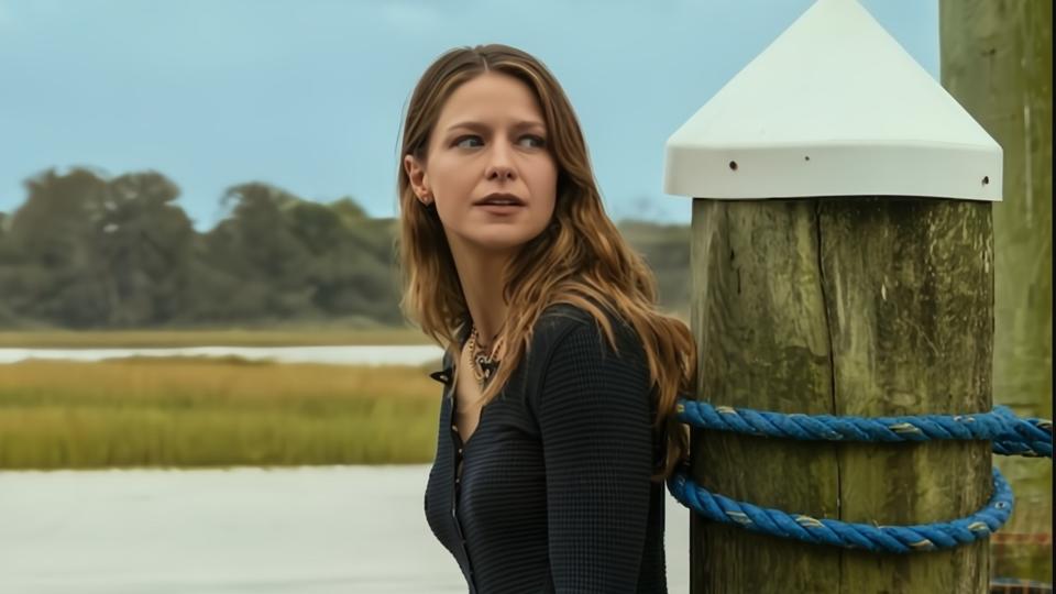 Melissa Benoist in "The Waterfront."