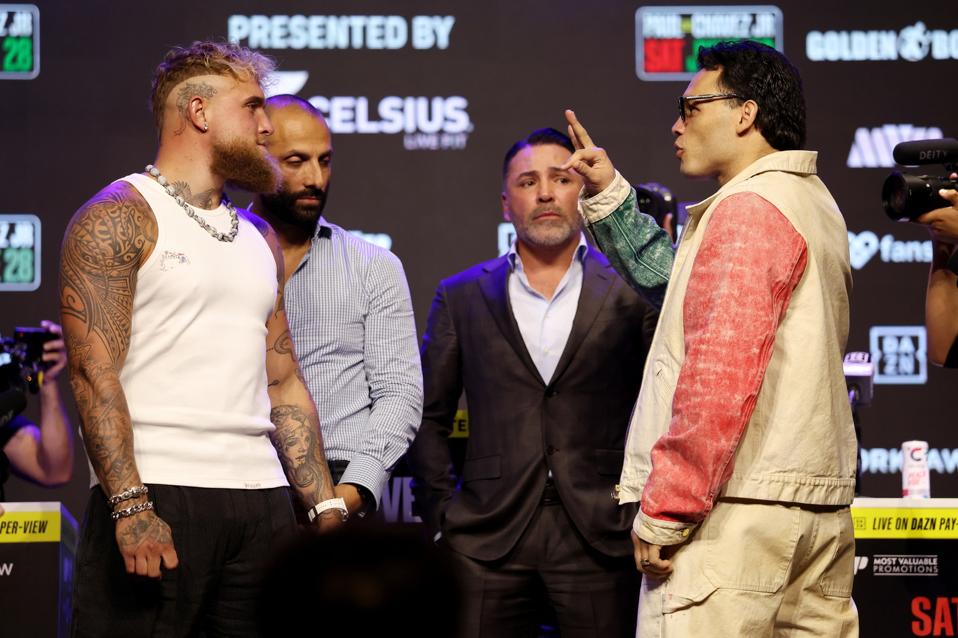 Jake Paul v Julio Cesar Chavez Jr - Press Conference