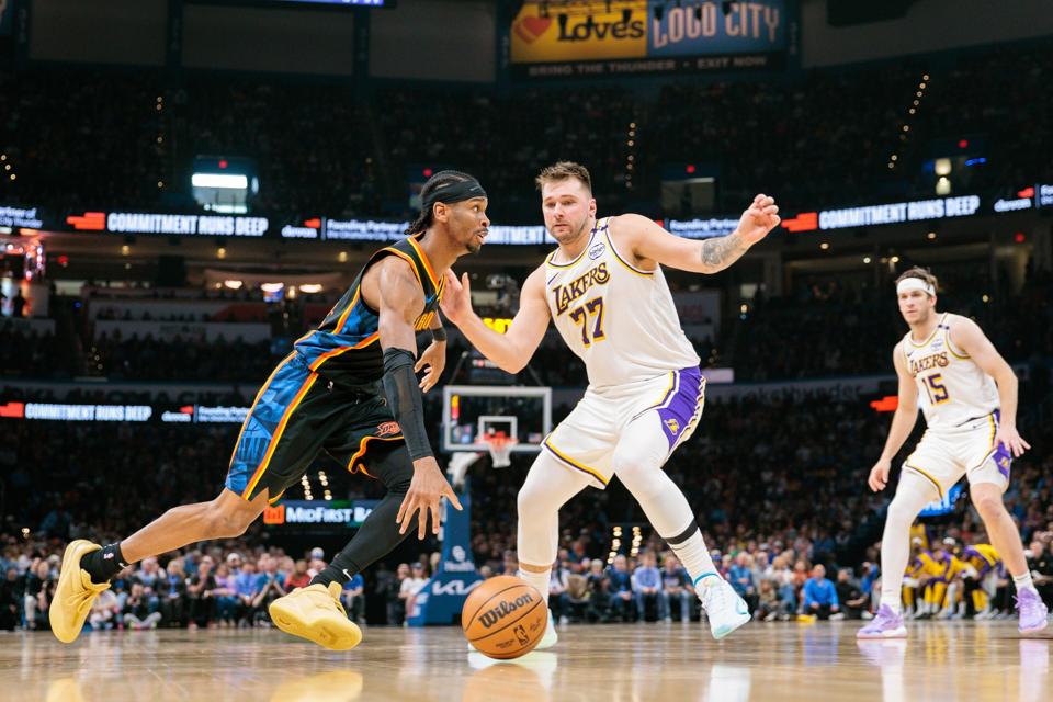 Los Angeles Lakers v Oklahoma City Thunder