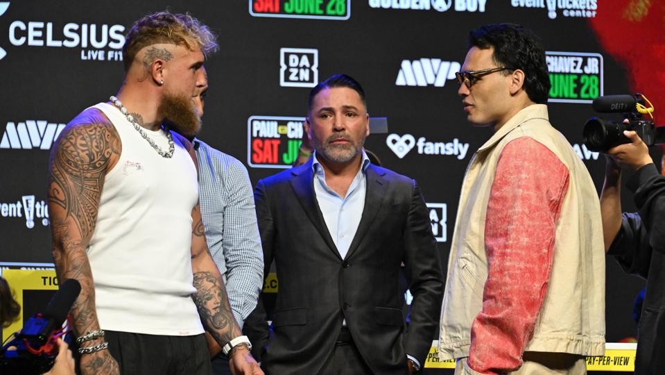 Jake Paul Julio Cesar Chavez Jr. Press Conference