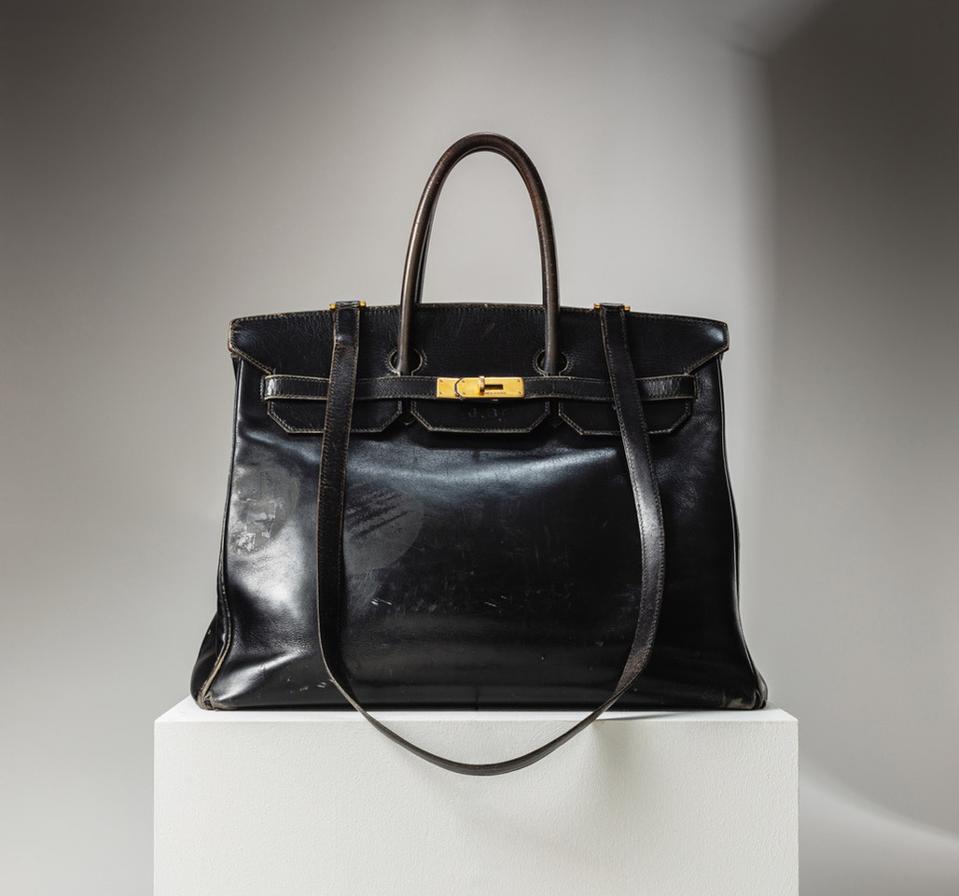 Jane Birkin's Original Birkin on sale at Sotheby's Paris