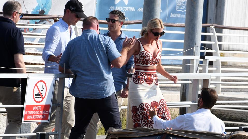 Celebrity Sightings Ahead Of Jeff Bezos And Lauren Sanchez Wedding