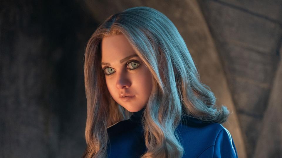 M3GAN (Amie Donald, voiced by Jenna Davis) in "M3GAN 2.0."