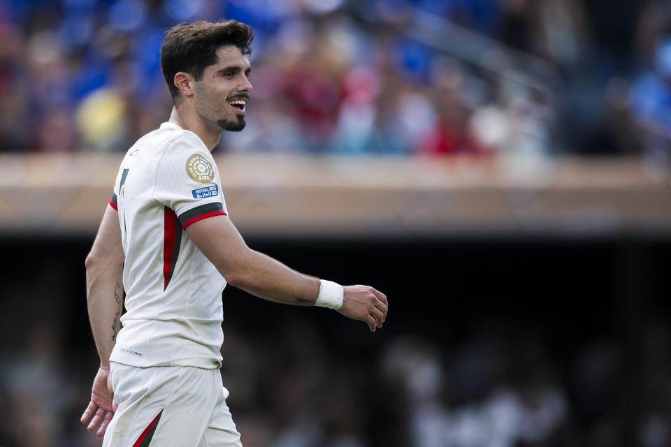 Pedro Neto of Chelsea FC reacts during the FIFA Club World...