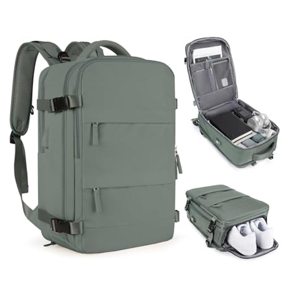 best carry on backpack for airline travel Amazons No. 1 Carry-on Has a Sky-high Rating From Flight Attendantsand Its Only $25 and many other items Carry On Backpack, 50L Travel