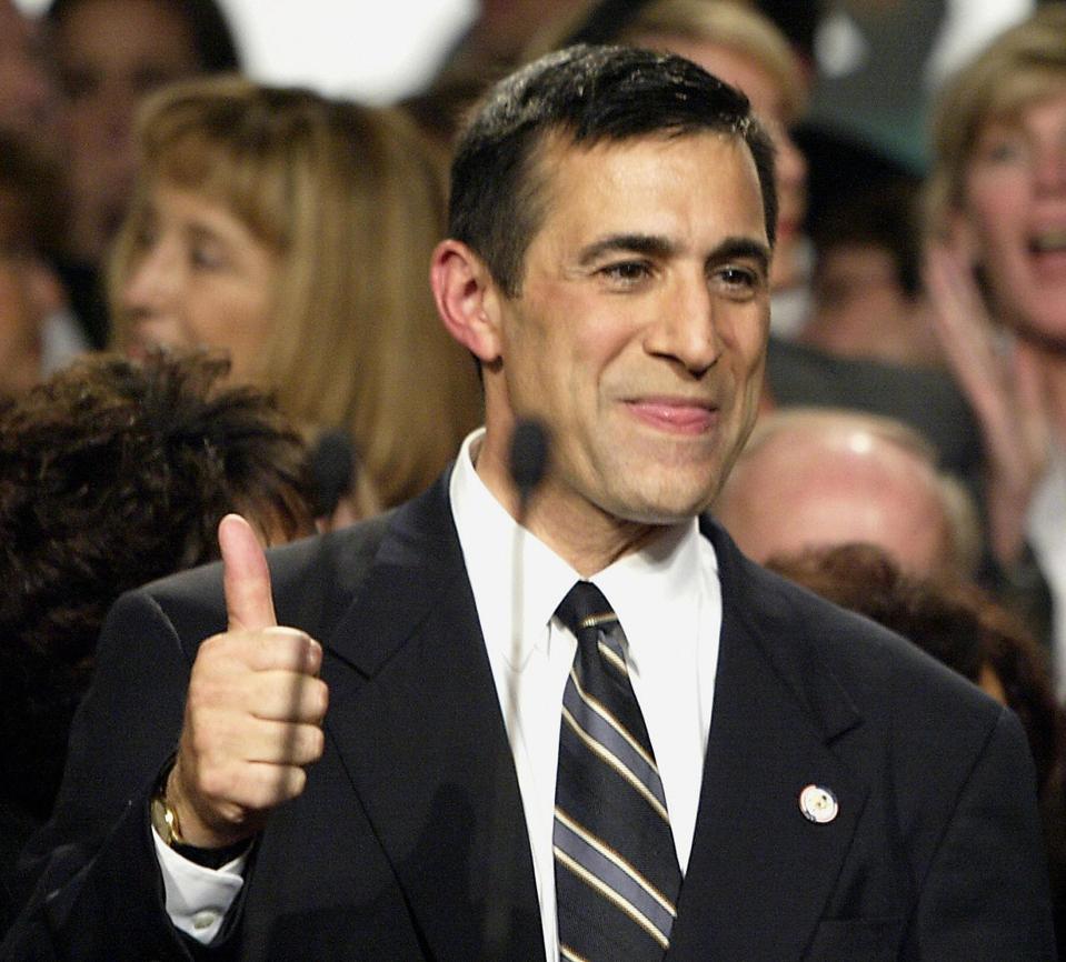 Republican US Congressman Darrel Issa gi