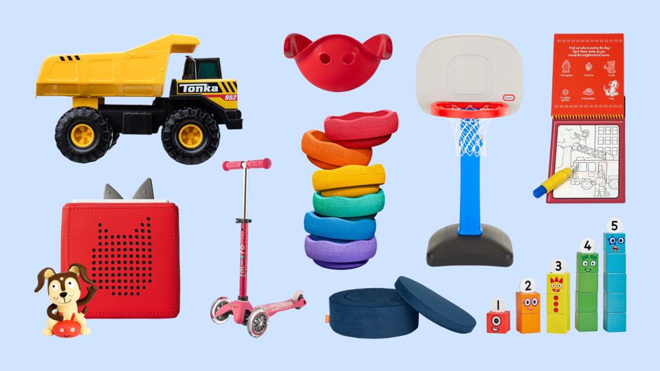 Toddler Toys for 3-9 Years Old Boys Race Model Car Double Side Transport Vehicle W/Play Mat, Die-cast Alloy Metal Car Toy Set Gifts for Age 3 4 5 6 Ki