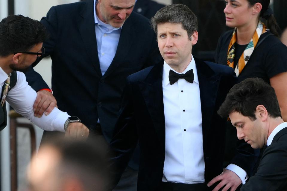 Photo of OpenAI CEO, Sam Altman, at the Jeff Bezos and Lauren Sanchez wedding in Venice, Italy