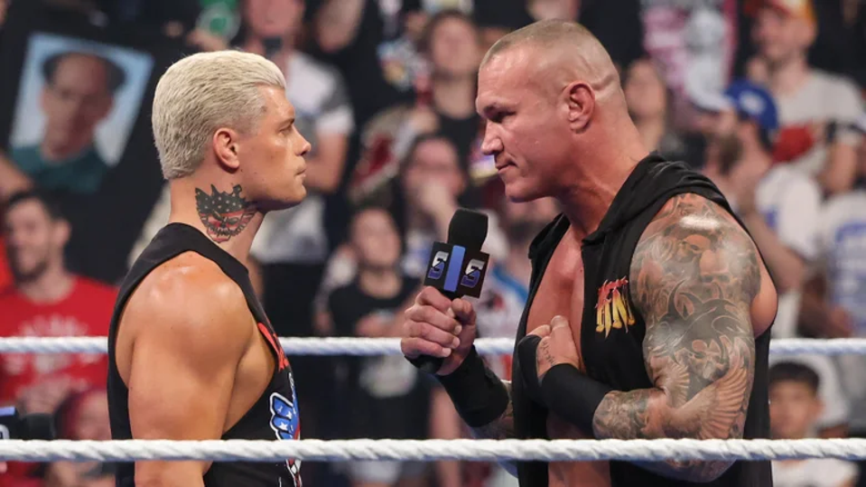 Cody Rhodes vs Randy Orton in the WWE King of the Ring Finals.