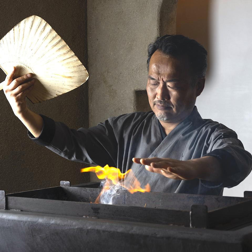 Chef Yoshinori Ishii at Tokito.