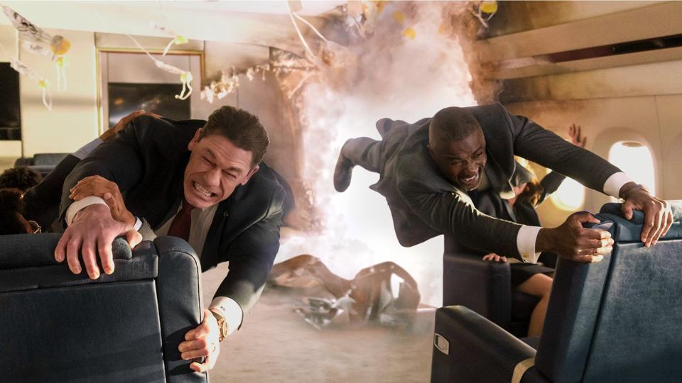 John Cena and Idris Elba in "Heads of State."