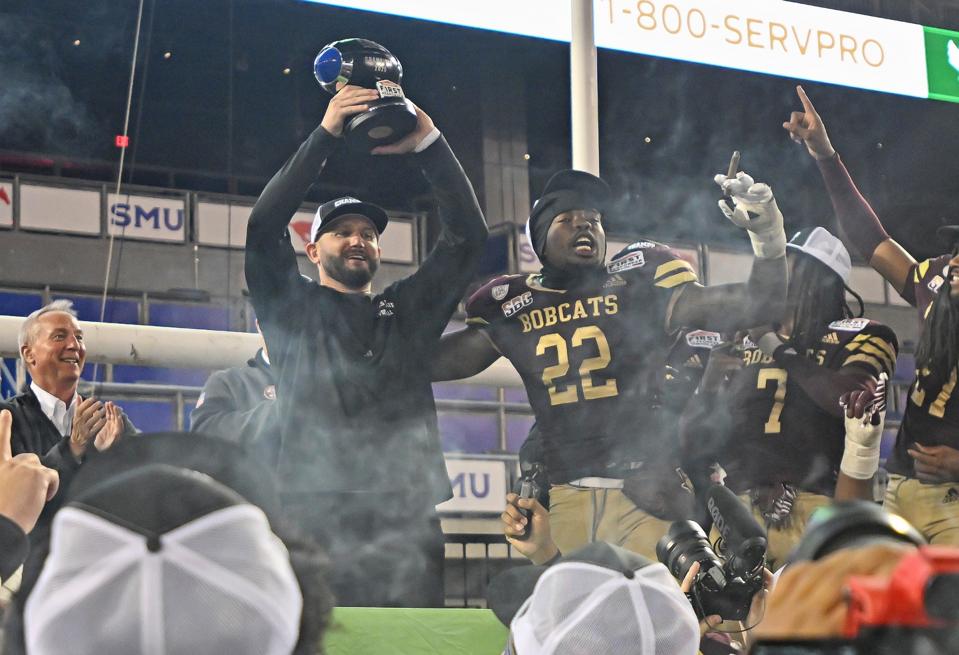 COLLEGE FOOTBALL: JAN 03 North Texas Mean Green vs Texas State Bobcats