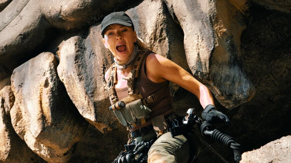 Scarlett Johansson in "Jurassic World Rebirth."