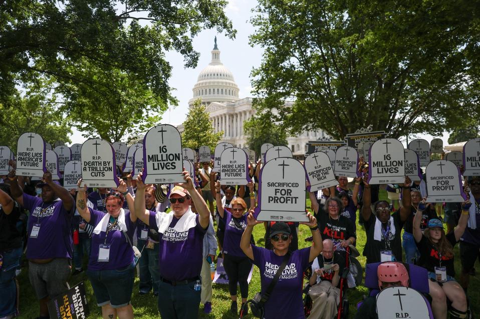 Care Workers Denounce Impact Of Republican Medicaid Cuts