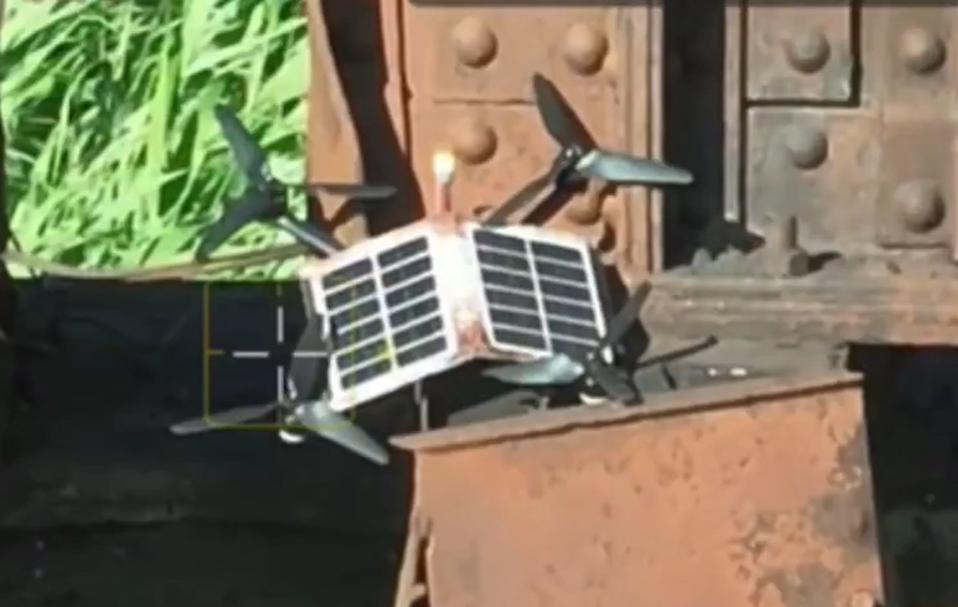 Solar ambush drone