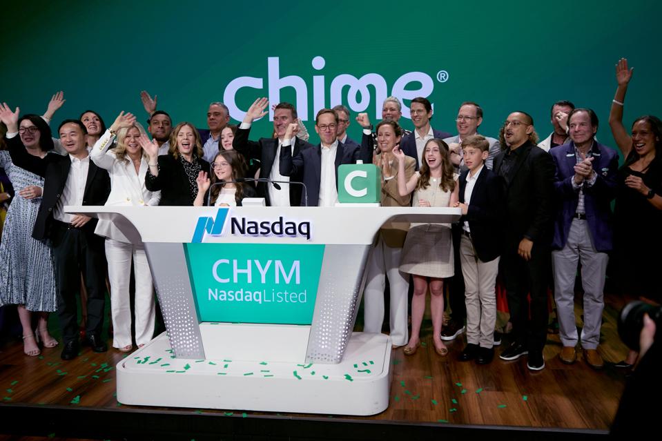 Financial Tech Company Chime Debuts On Nasdaq Exchange