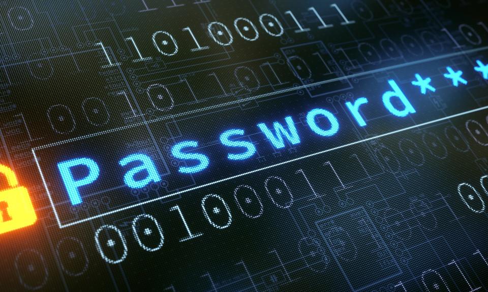 Password Input Field With Padlock